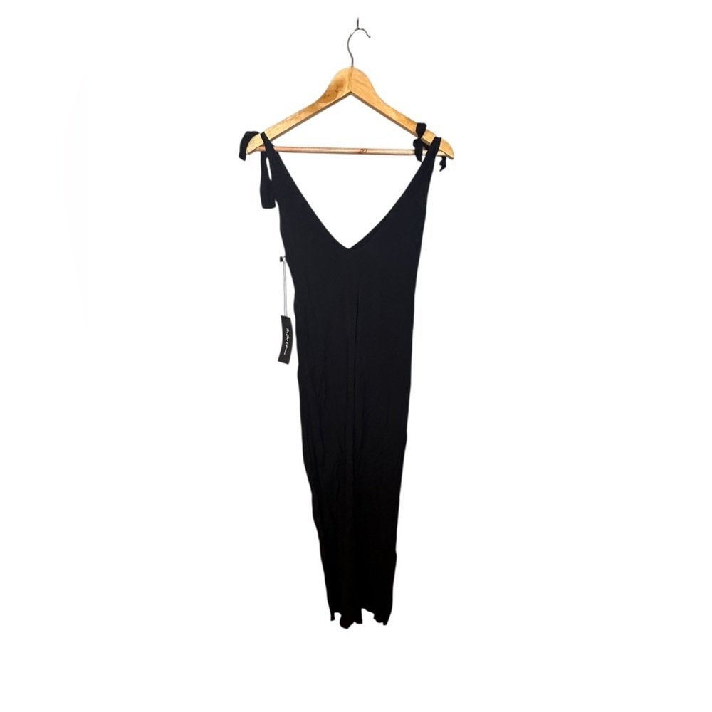 NWT For Love & Lemons Black Midnight Tide Jumpsuit S - Picture 6 of 7